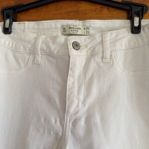 Abercrombie & Fitch Classic White Denim